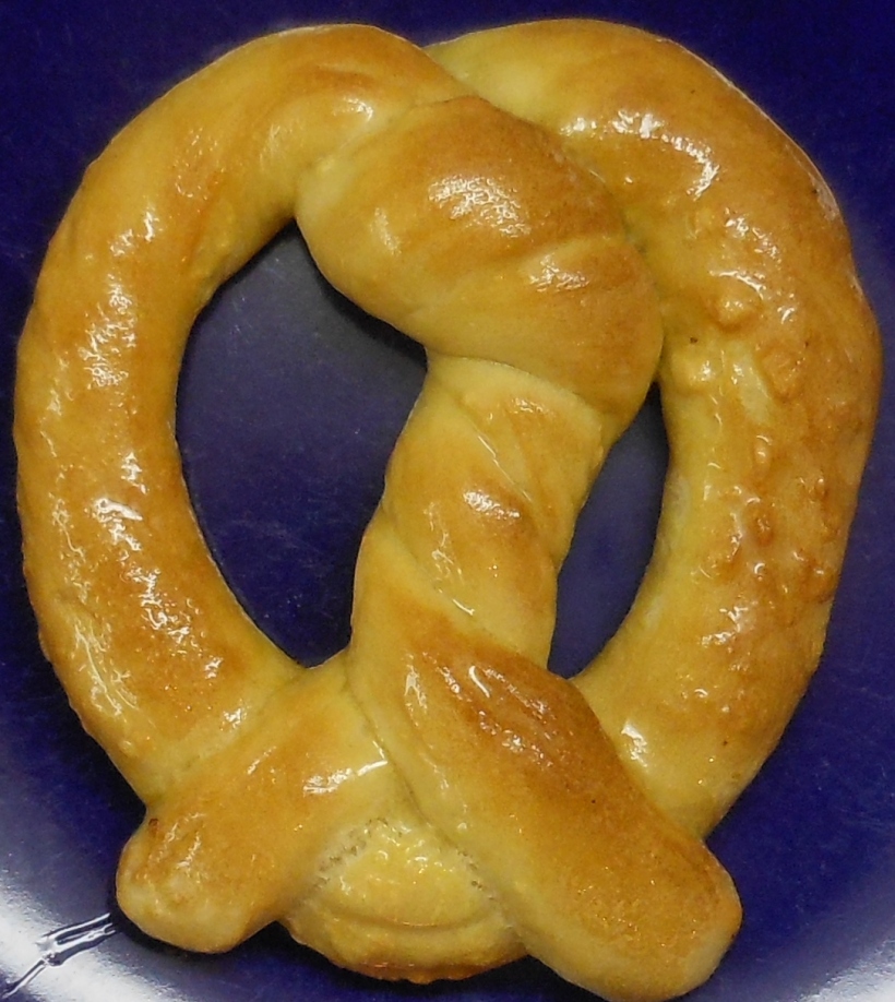 Yummy Knock-off Auntie Anne's Pretzels made with active dry yeast.