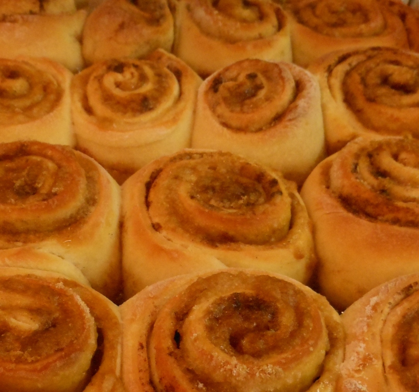 And more cinnamon rolls!